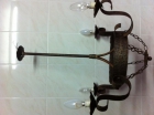 Vendo Lámpara antigua de cobre y hierro (ideal para casa rural) - mejor precio | unprecio.es