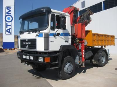 MAN 19.364 4x4 grua fassi300