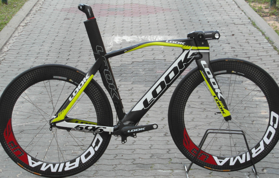 Nuevo 2013 Road Bike Look 596 Acid I Pac Frame tamaño del conjunto S