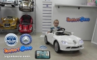 Coche eléctrico Mercedes para niño con control paterno marca VOLTI - mejor precio | unprecio.es