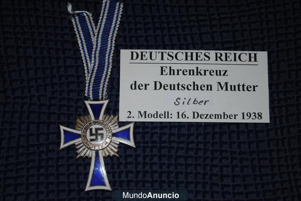 MEDALLA ORIGINAL ALEMANIA NAZI DEUTSCHEN