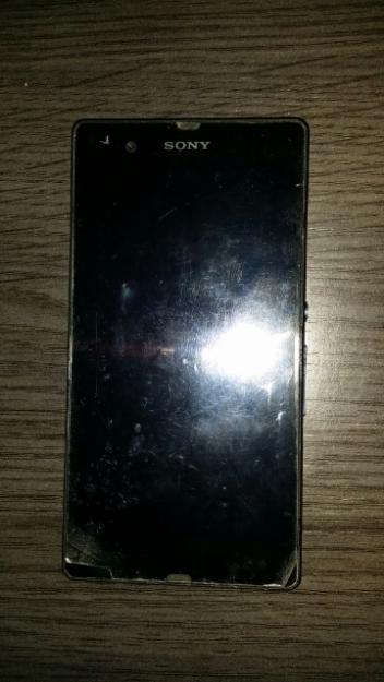 Sony xperia Z negro de orange