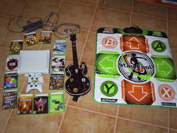 XBOX 360 en garantía y con bastantes extras!!!