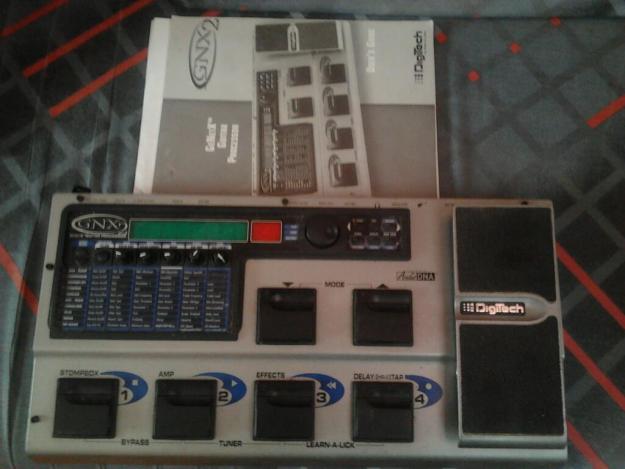 Vendo pedalera DIGITECH GNX2 por 225 € negociables