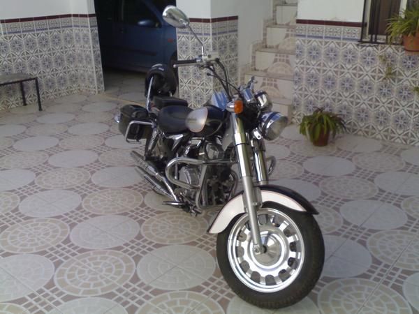 ¡¡¡oferta cambio moto custom por coche o vendo!!!