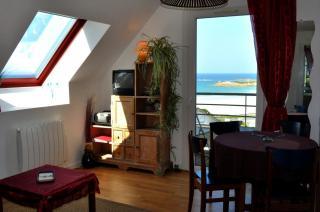 Apartamento en residencia : 2/4 personas - junto al mar - vistas a mar - perros-guirec  costas de armor  bretana  franci