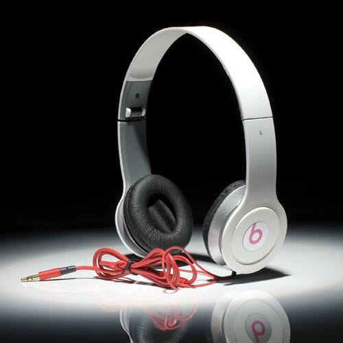 Cascos Monster Beats Solo HD color blanco