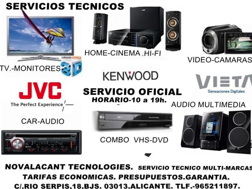 Servicio oficial jvc kenwood vieta .alicante