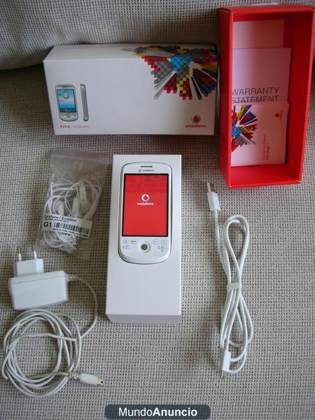 smartphone Htc Magic blanco con accesorios