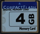 TARJETA DE MEMORIA COMPACT FLASH 4GB - mejor precio | unprecio.es