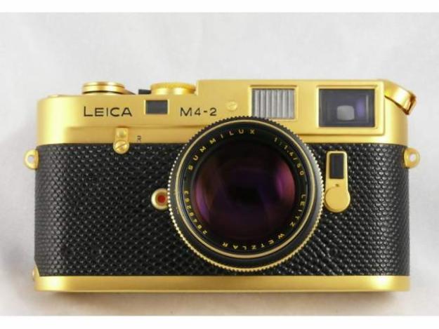 Leica Gold M4-2 telémetro Cámara de Oro
