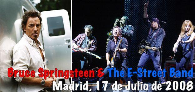 Entradas Pista Bruce Springsteen Madrid 17/07/2008 ***Máxima seriedad***