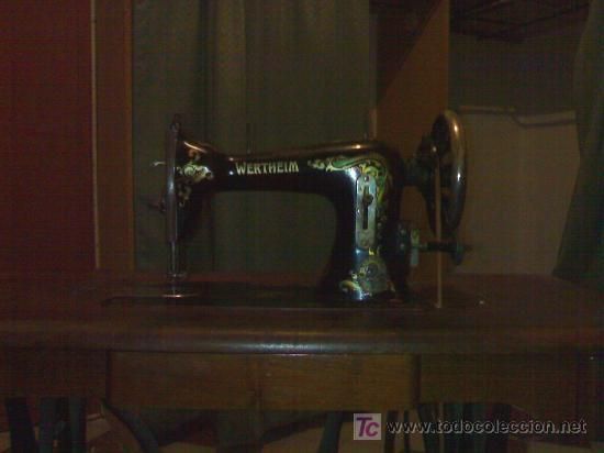 MAQUINA DE COSER WERTHEIM SIGLO XIX