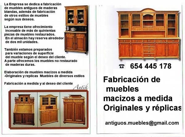 MUEBLES ANTIGUOS