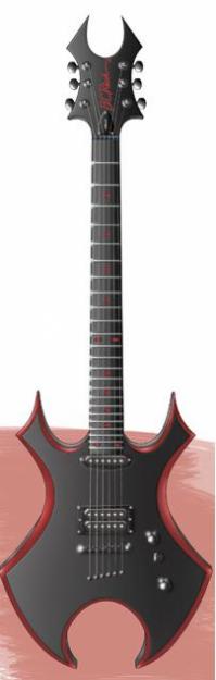 Guitarra BC RICH VIRGO primer modelo