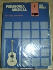Vendo Libro de Pedagogia Musical por Mª Pilar Escudero, de 1976. Editado por Real Musical, S. A. - mejor precio | unprecio.es