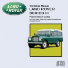 Land Rover Series III workshop manual Petrol Diesel - mejor precio | unprecio.es