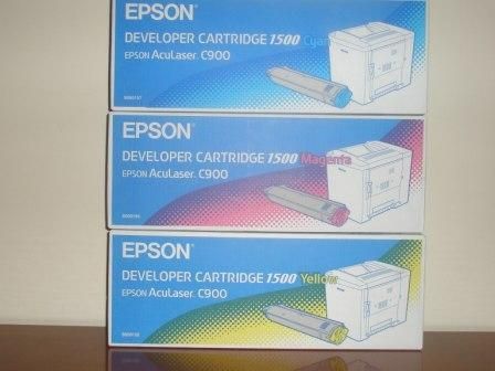 TONERS DE COLOR PARA EPSON ACULASER C900