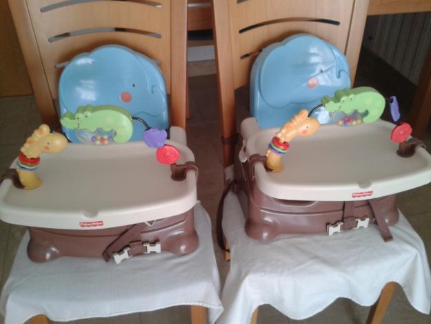 Vendo 2 tronas portátiles baby zoo fisher-price