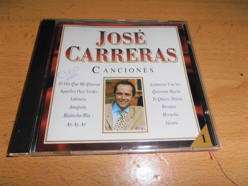 Lote de 3 cds josé carreras originales