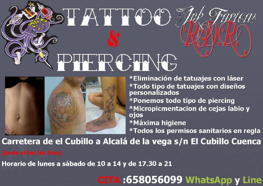 Tatuajes en cuenca ink furious r.d.r. tattoo