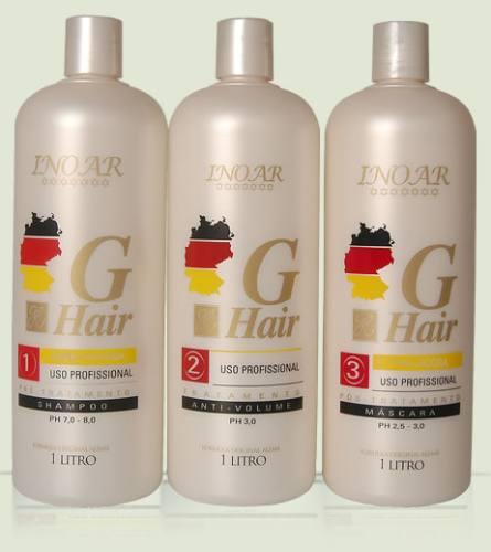 INOAR - Keratina Brasileña - G - Hair (escova Alemã) SEM FORMOL