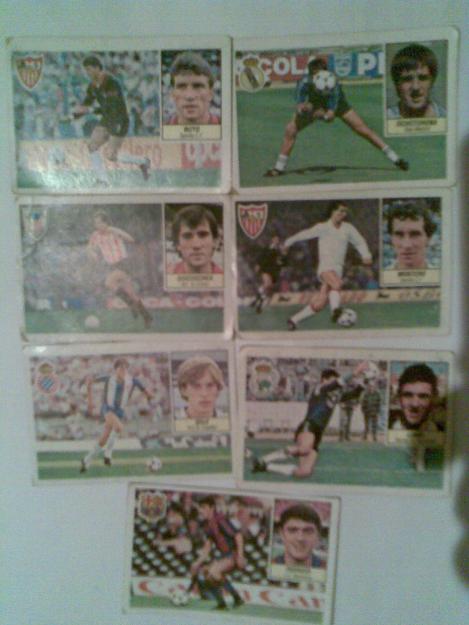 Cromos futbol de 84/85, 85/86, 86/87 ediciones este