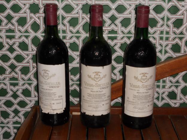 Oportunidad unica!!! Vendo 3 botellas de Vega Sicilia 