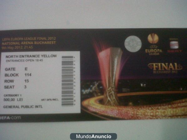 VENDO BICS Y REGALO ENTRADAS FINAL EUROPA LEAGUE