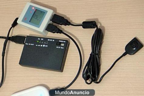 Cámara oculta botón inalámbrica y audifono 3mm