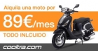 Alquiler de motos a largo plazo desde 89 euros al mes - mejor precio | unprecio.es