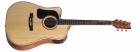 Guitarra Electro-Acústica Washburn D-10CE/N Zurda - mejor precio | unprecio.es