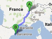 Removal: Geneva - Barcelona - groupage