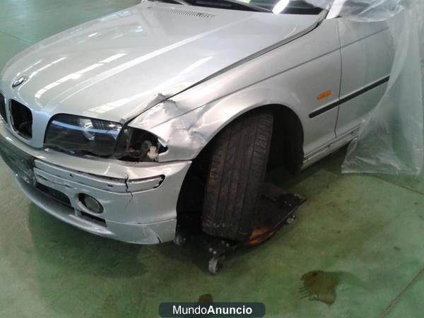 BMW 320 accidentado