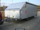 REMOLQUE PORTA COCHES DE ALUMINIO. BASCULANTE, CERRADO,TRES EJES CON SUSPENSIÓN. THALMAN VPI55213ECRT - mejor precio | unprecio.es