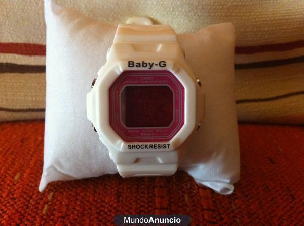 CASIO BABY G 5601 BLANCOS, NEGROS, AMARILLOS