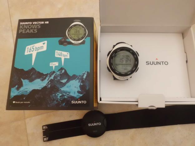 Reloj Suunto Vector HR blanco