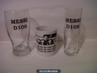 vendo coleccion vaso de cerveza vaso de tubo y taza mix messi - mejor precio | unprecio.es