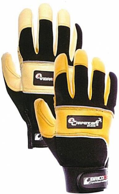 Guantes técnicos Carpenter, Planas