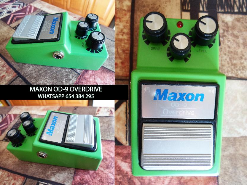 Maxon OD-9 Overdrive Guitar Effect Pedal