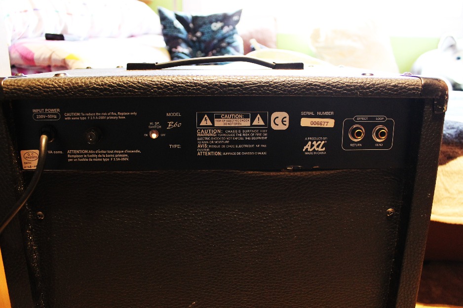 Amplificador axl modelo B60