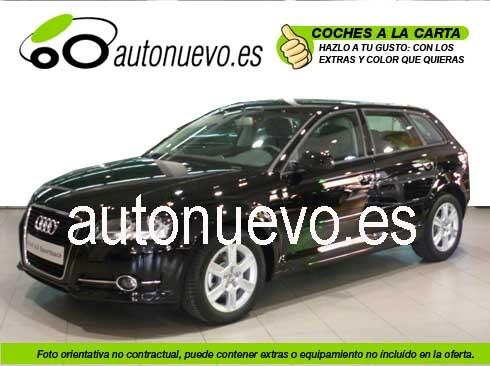 Audi A3 Sportback Attraction 1.6 Tdi 105cv.  5vel  Blanco Ibis, Rojo , Negro Brillante. Nuevo. Nacional.
