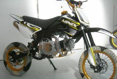 mini moto enduro cross DIRT BIKE 125 CC