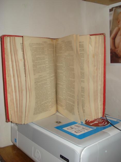 vendo biblia antigua de cipriano valera del año 1882 es una joya