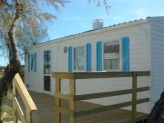 Bungalow : 4/6 personas - piscina - junto al mar - vistas a mar - serignan plage  herault  languedoc-rosellon  francia