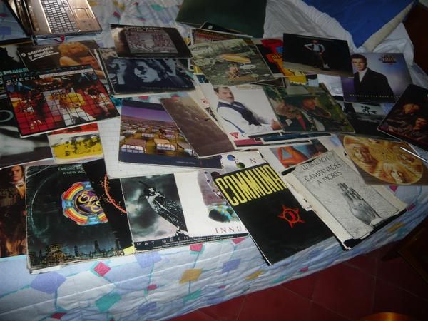 COLECCION DE VINILOS LP'S Y SINGLES 70 80 90