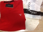 Ocasion!! Jersey Marca Gant Replica En Color Rojo. - mejor precio | unprecio.es