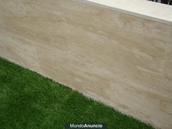 MARMOL TRAVERTINO PULIDO/ABRILLANTADO 60X30X2 1º Calidad