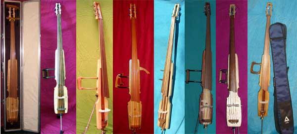 Contrabajo eléctrico artesanal Amatista basses