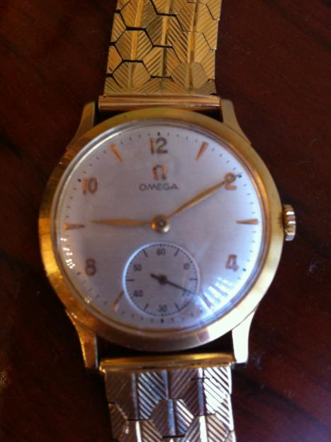 Reloj omega de oro 18 k.